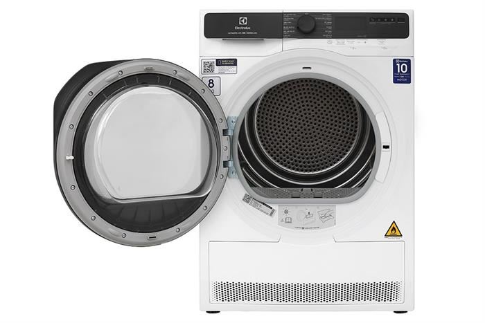 Máy Sấy Bơm Nhiệt Electrolux UltimateCare 8 Kg EDH803J5WC